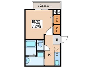 フジパレスあびこＷＥＳＴの物件間取画像